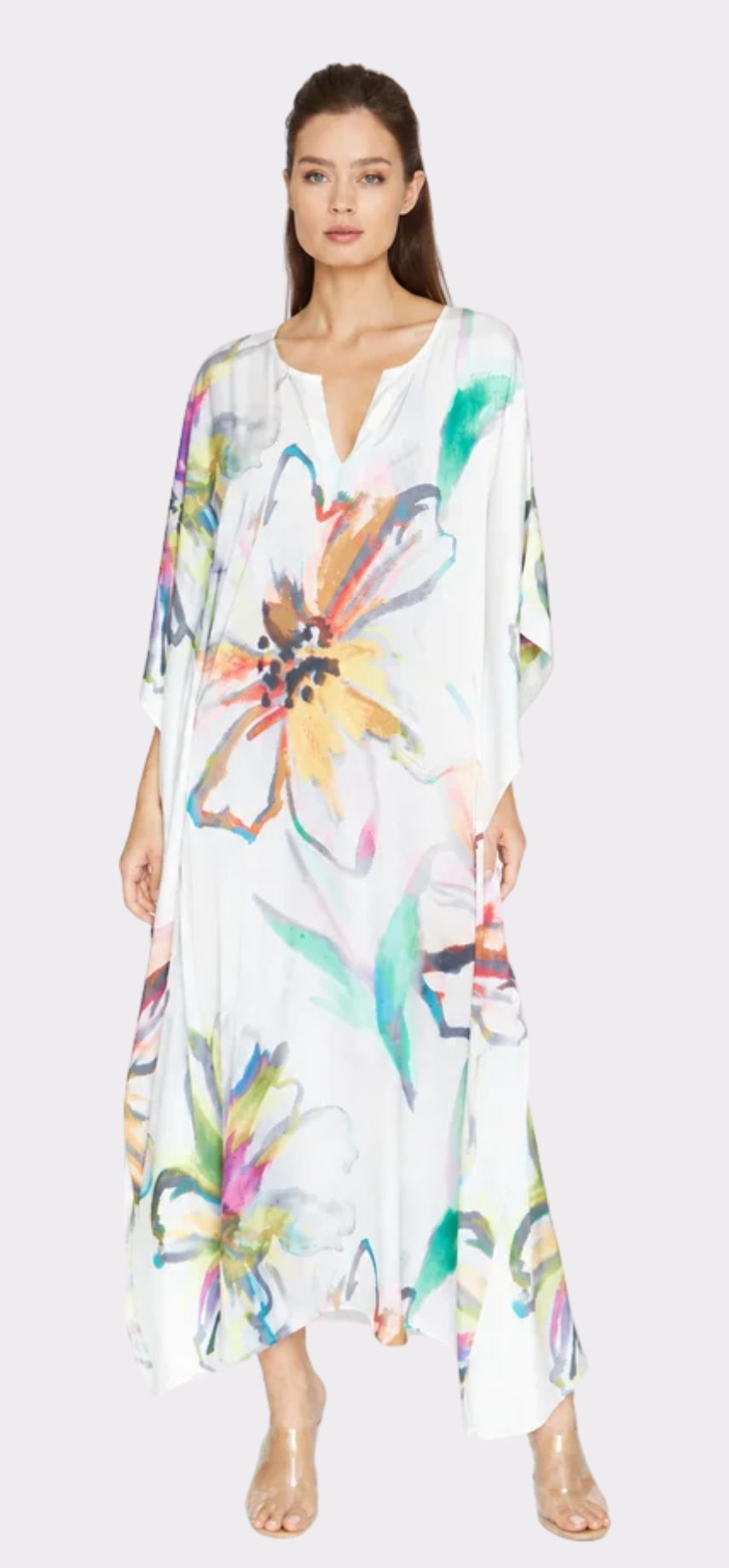 Aquarelle Long Caftan