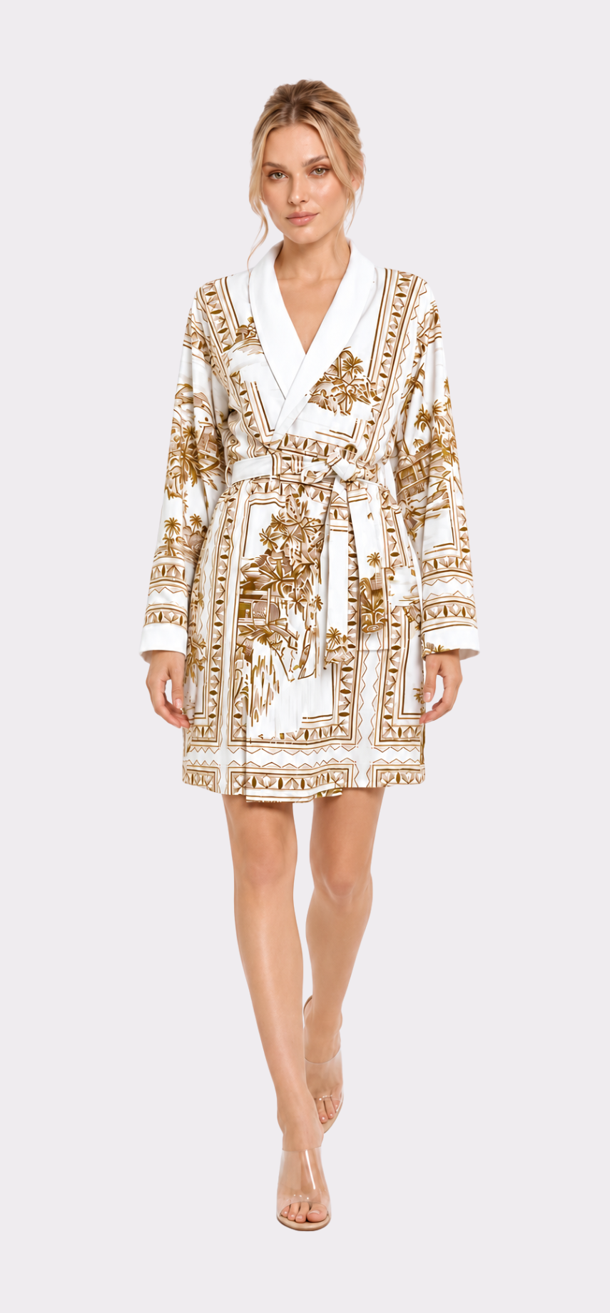Bungalow Golden Short Robe