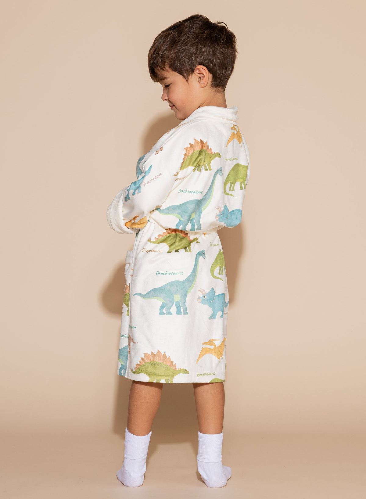 Dinosaur Kids Microfiber Robe | Wrap-Up by VP