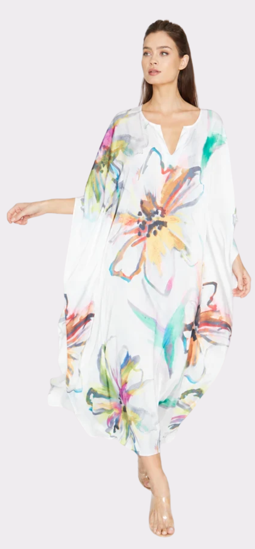 Aquarelle Long Caftan