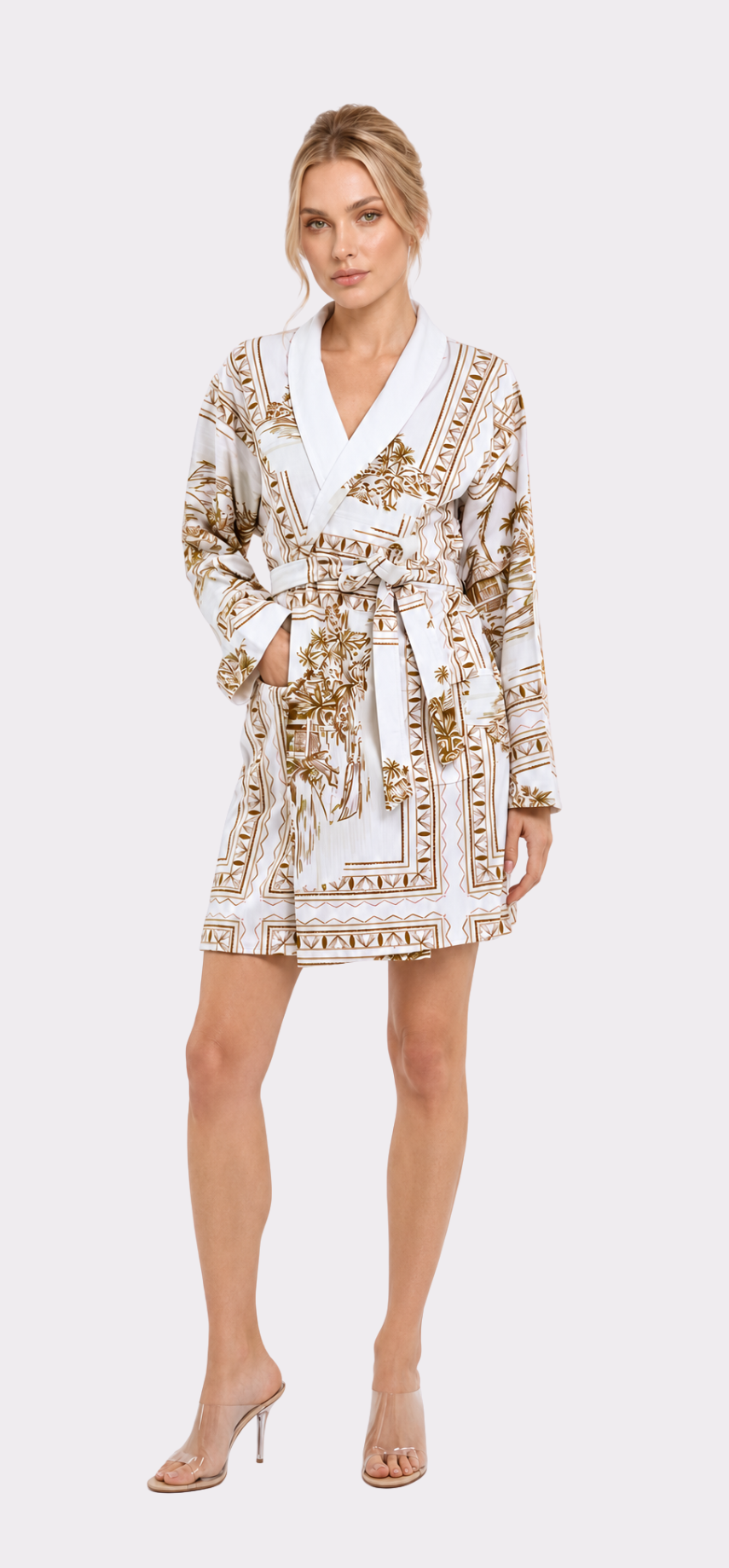 Bungalow Golden Short Robe