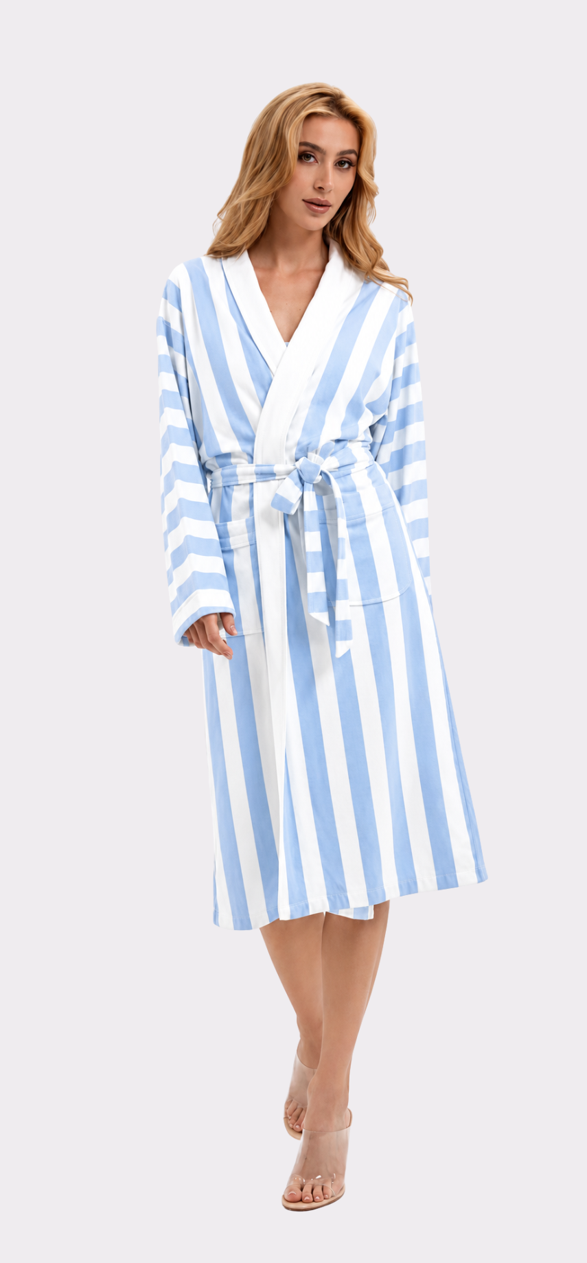 Cabana Blue Long Robe