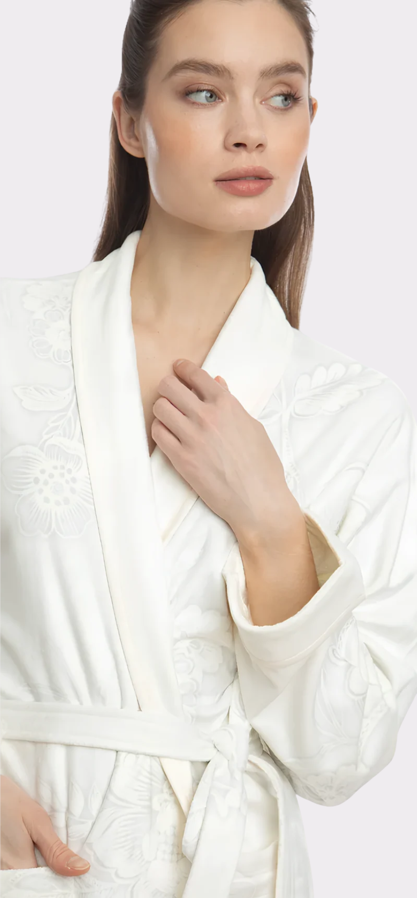 Bliss Angel White Long Robe