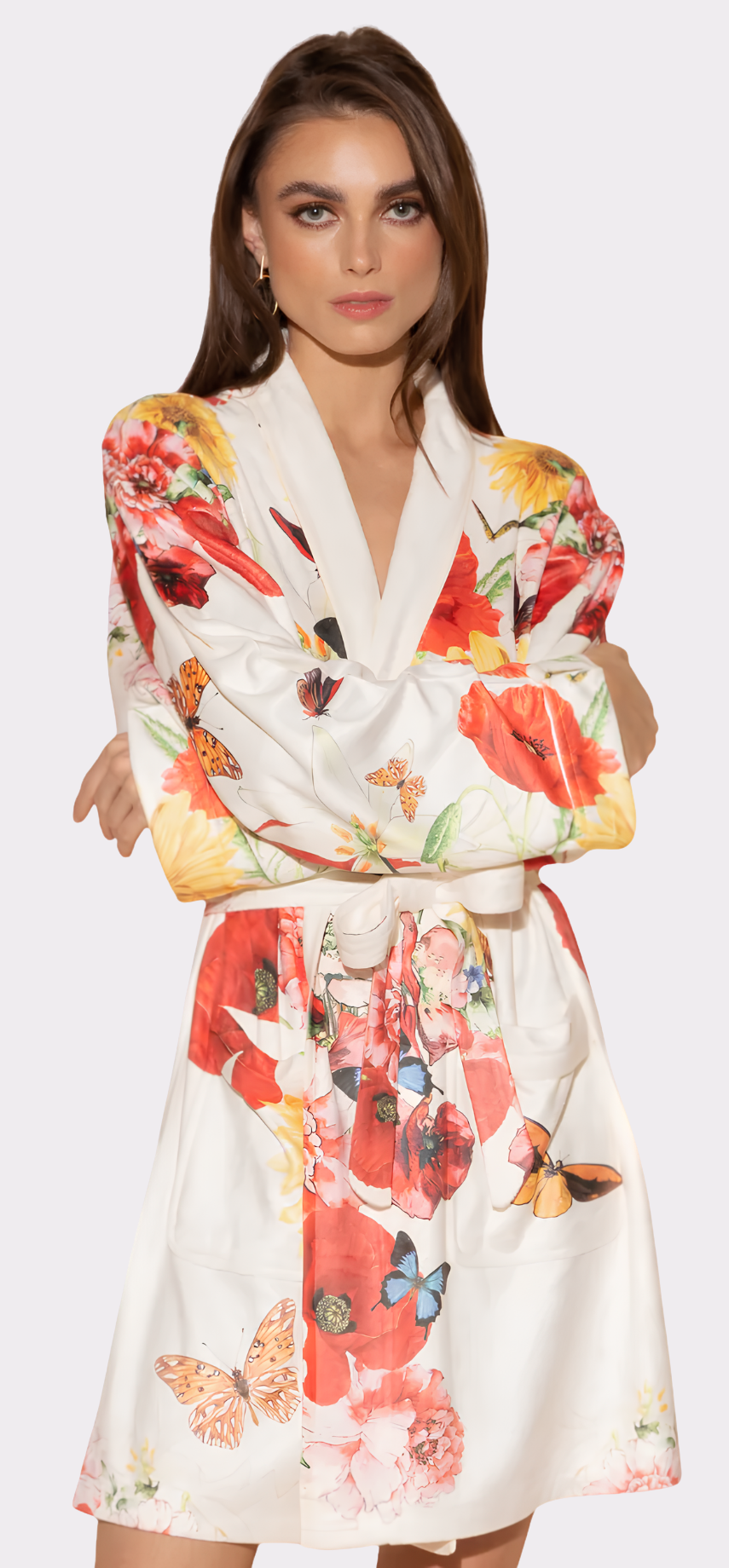 Bouquet Short Robe
