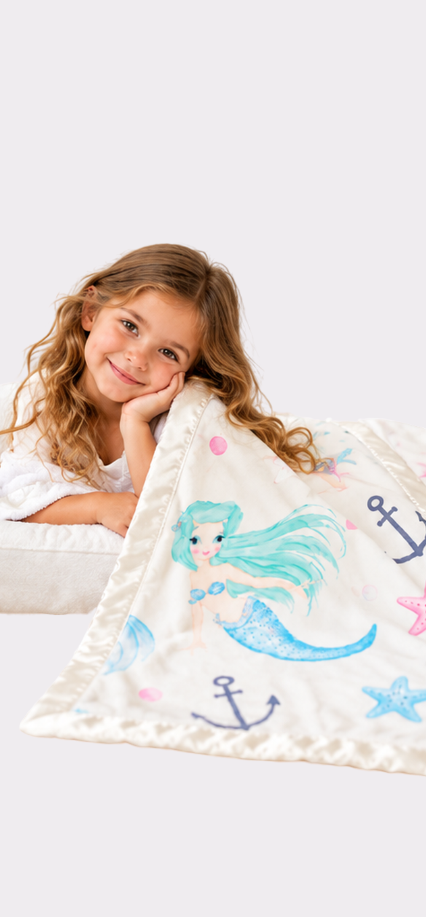 Mermaid Dreams Microfiber Towel Blanket 40x60 | Wrap-Up by VP