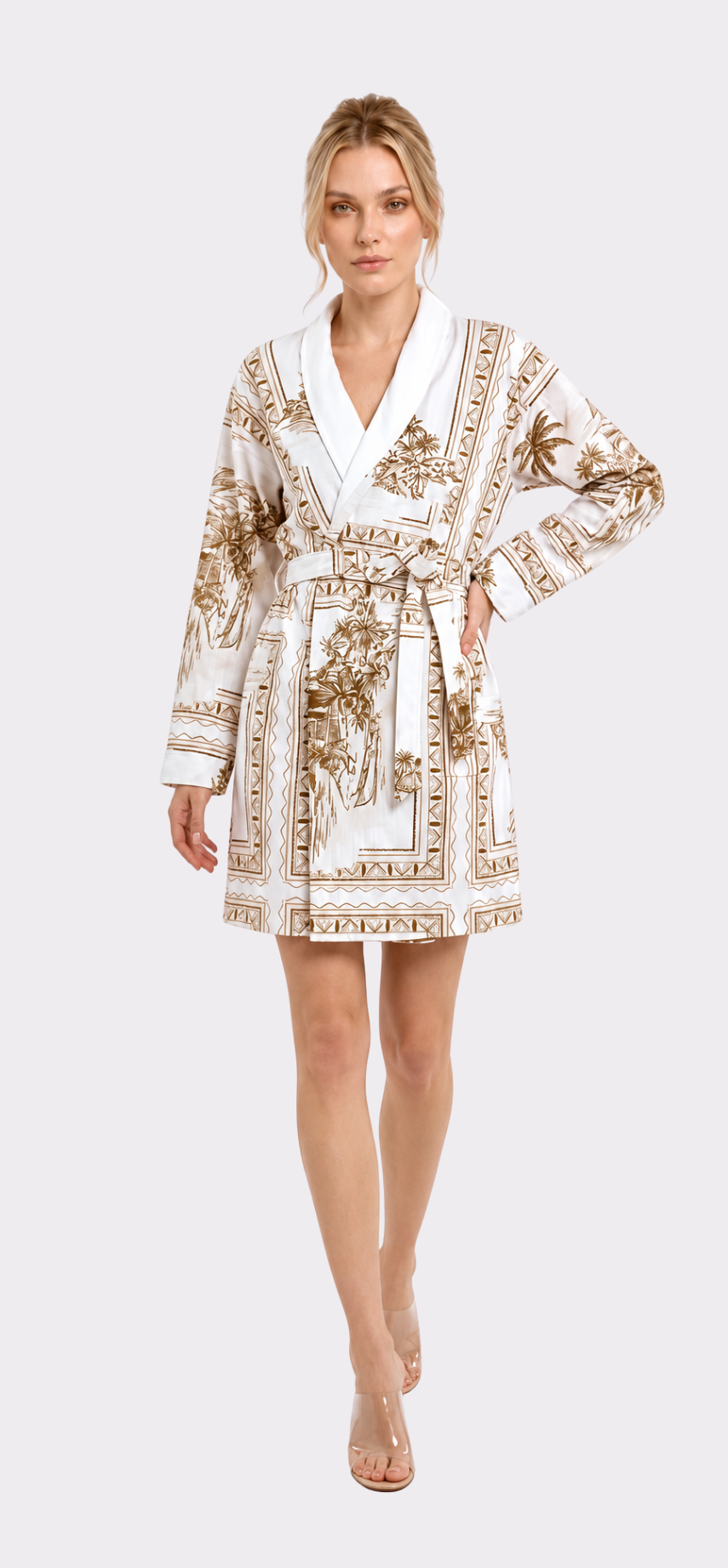 Bungalow Golden Short Robe
