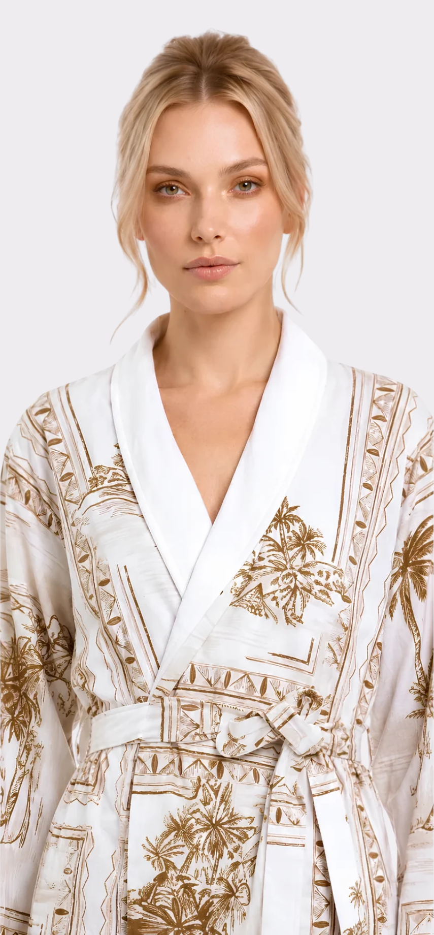 Bungalow Golden Short Robe