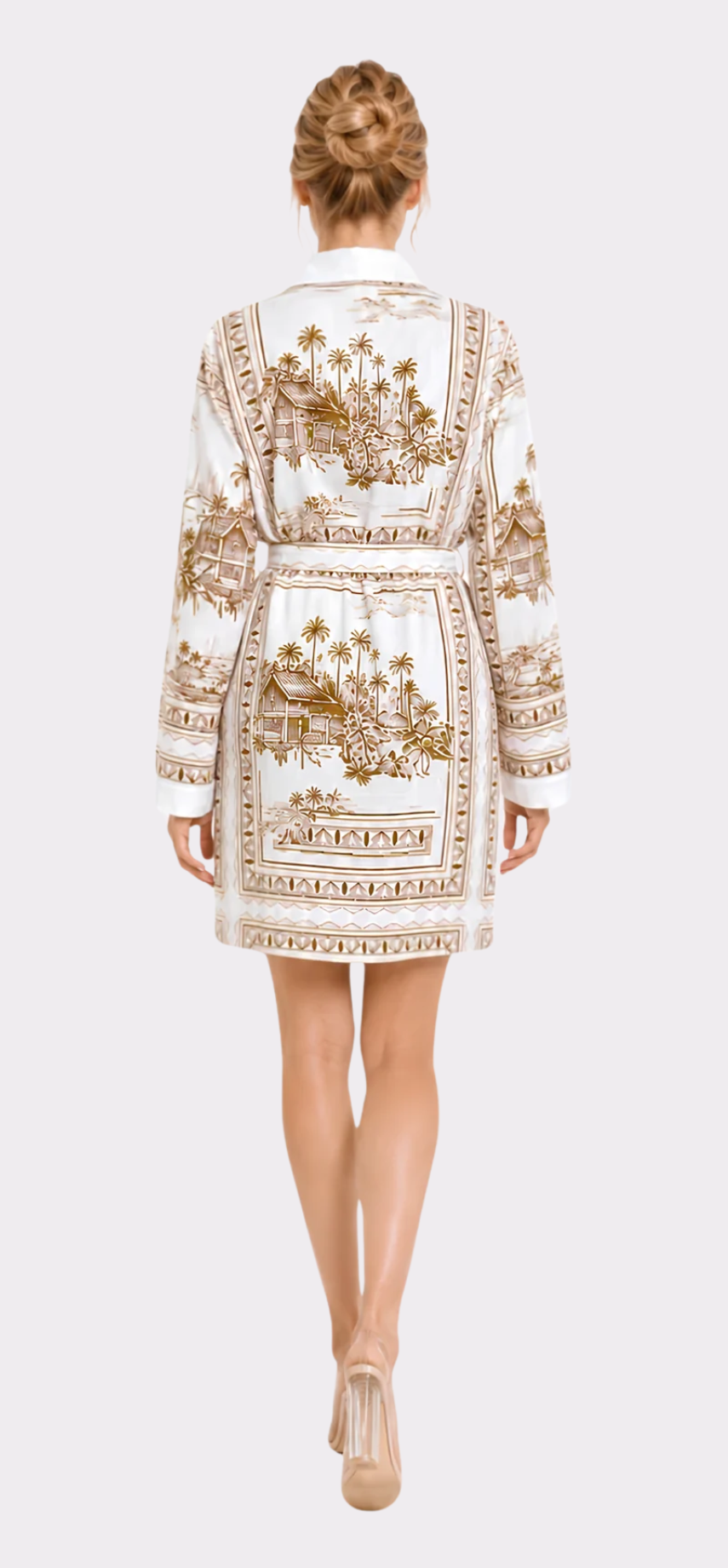 Bungalow Golden Short Robe