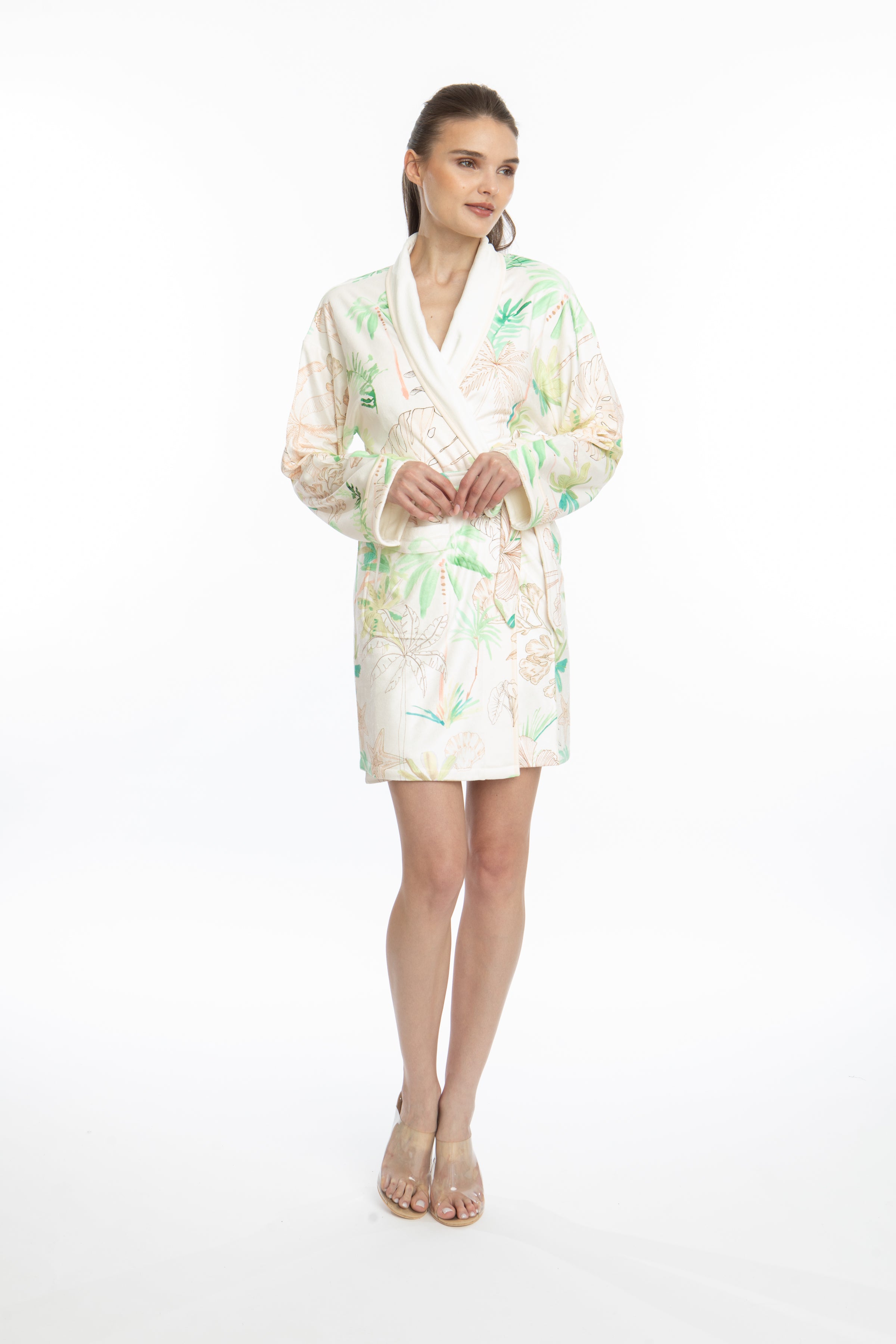 Beauty and the Beach Short Robe