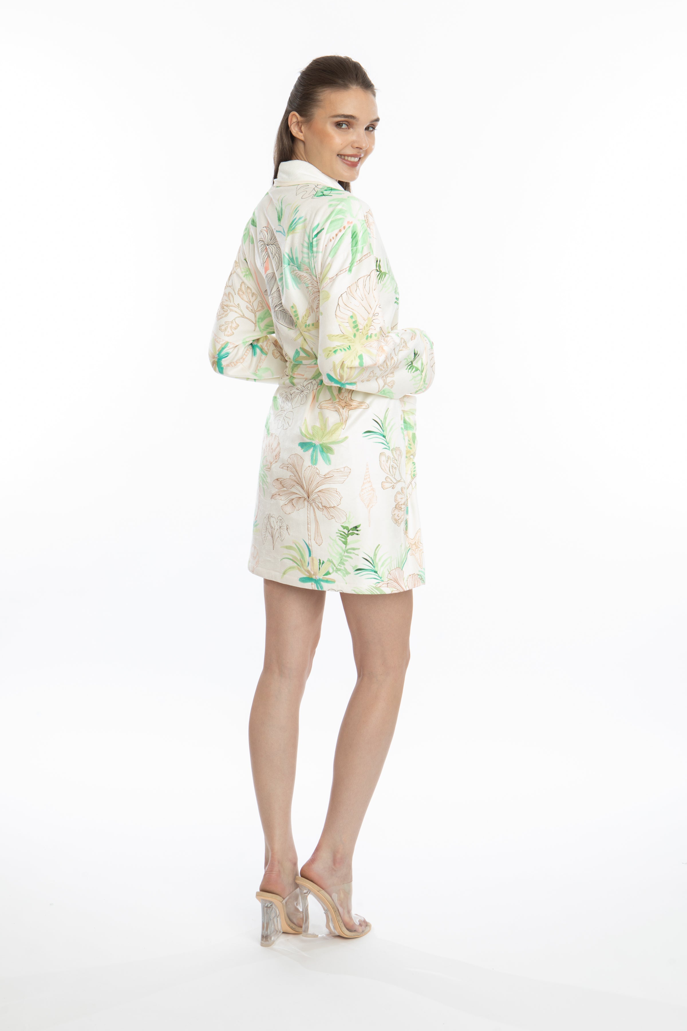 Beauty and the Beach Short Robe