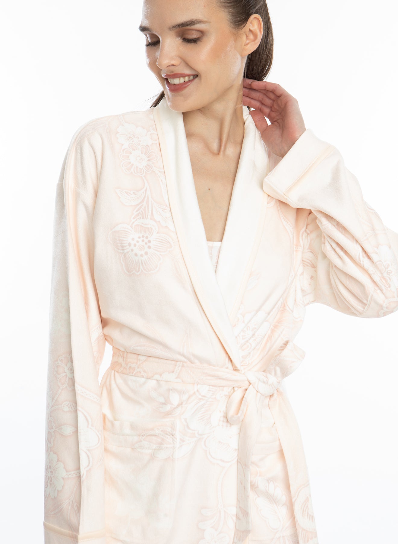 Bliss Rose Gold Short Robe