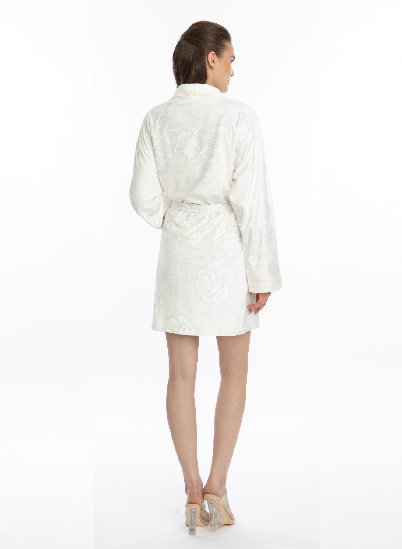 Bliss Angel White Short Robe