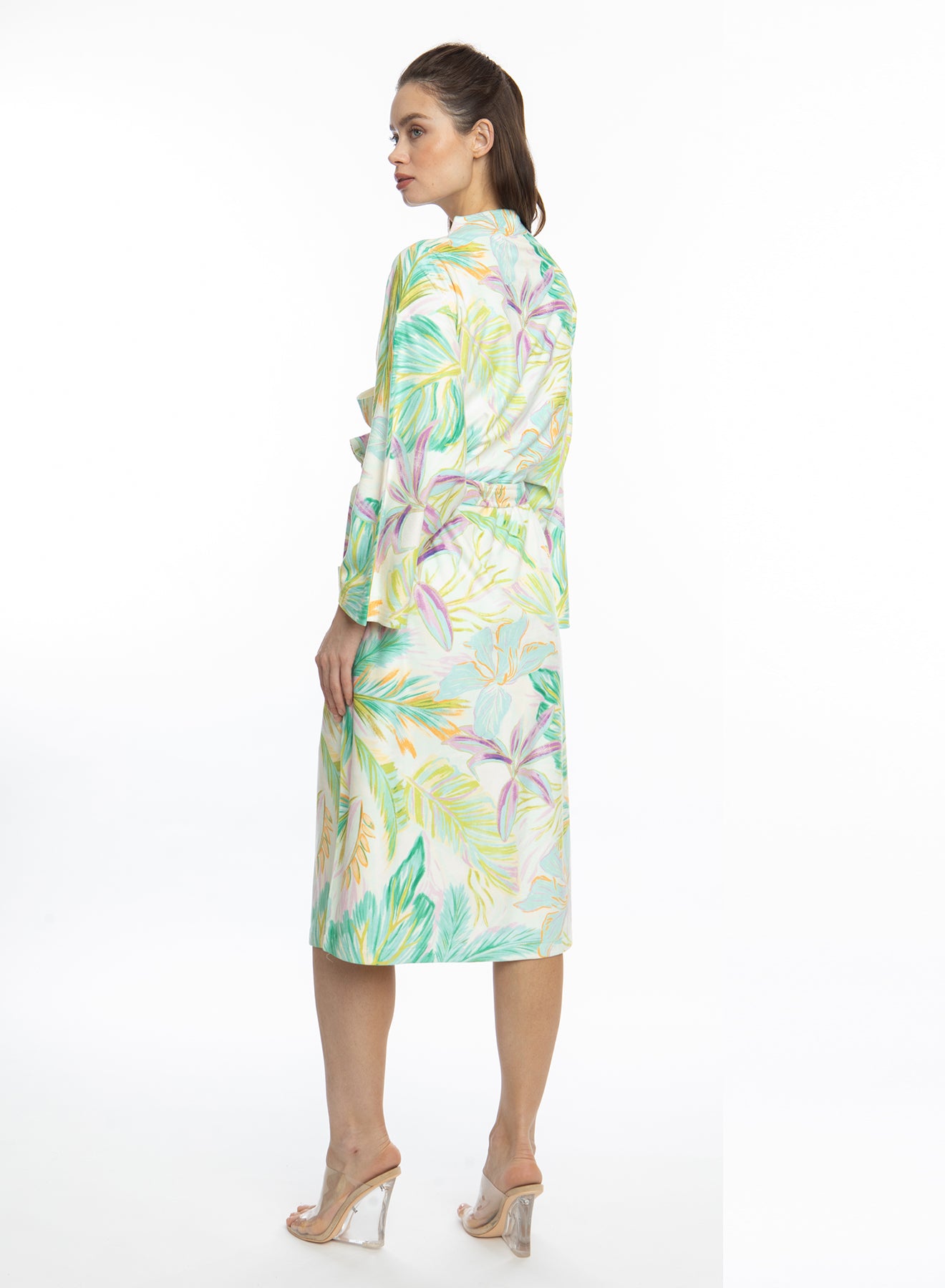 Bahamas Green Long Robe
