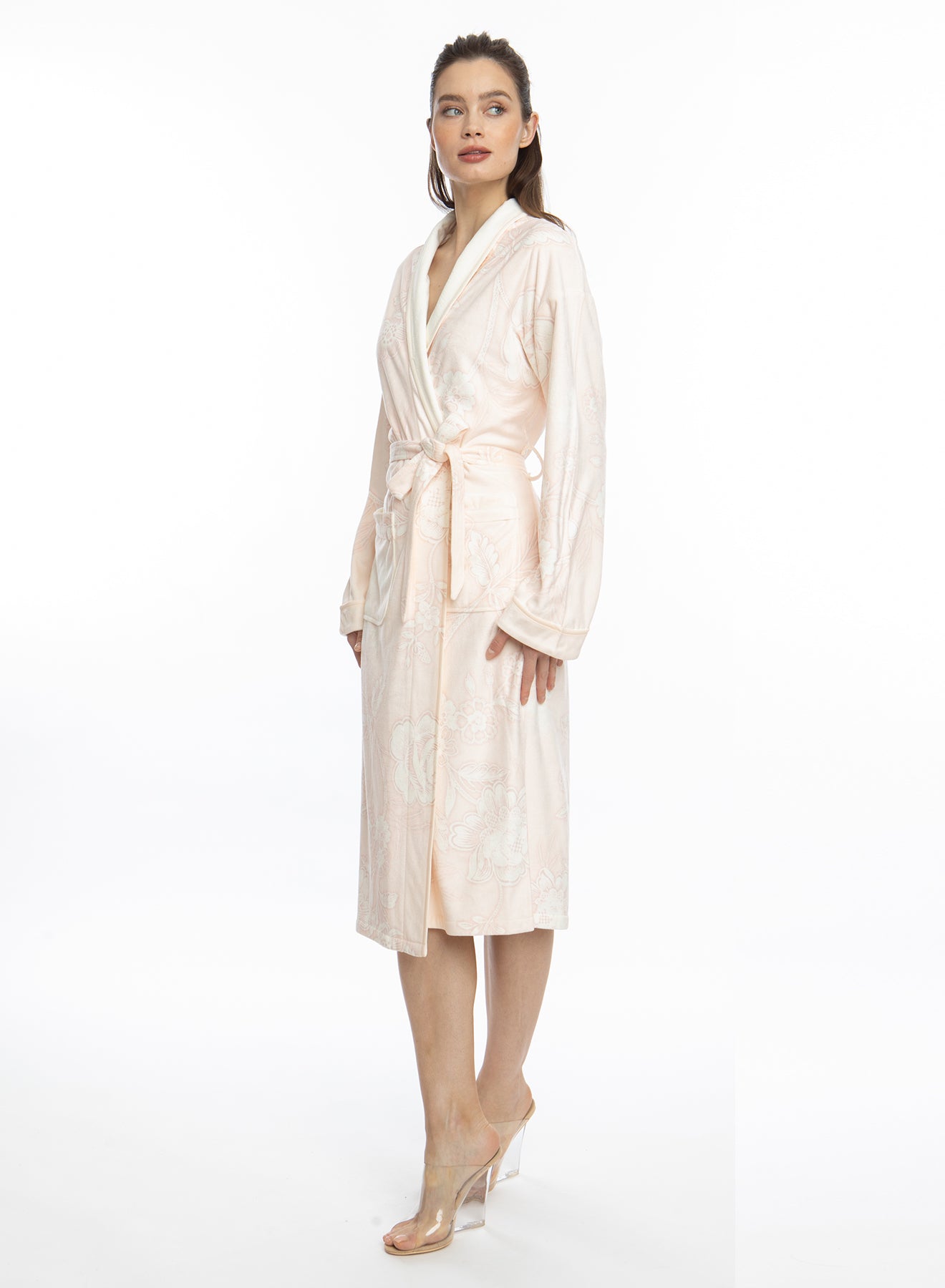 Bliss Rose Gold Long Robe