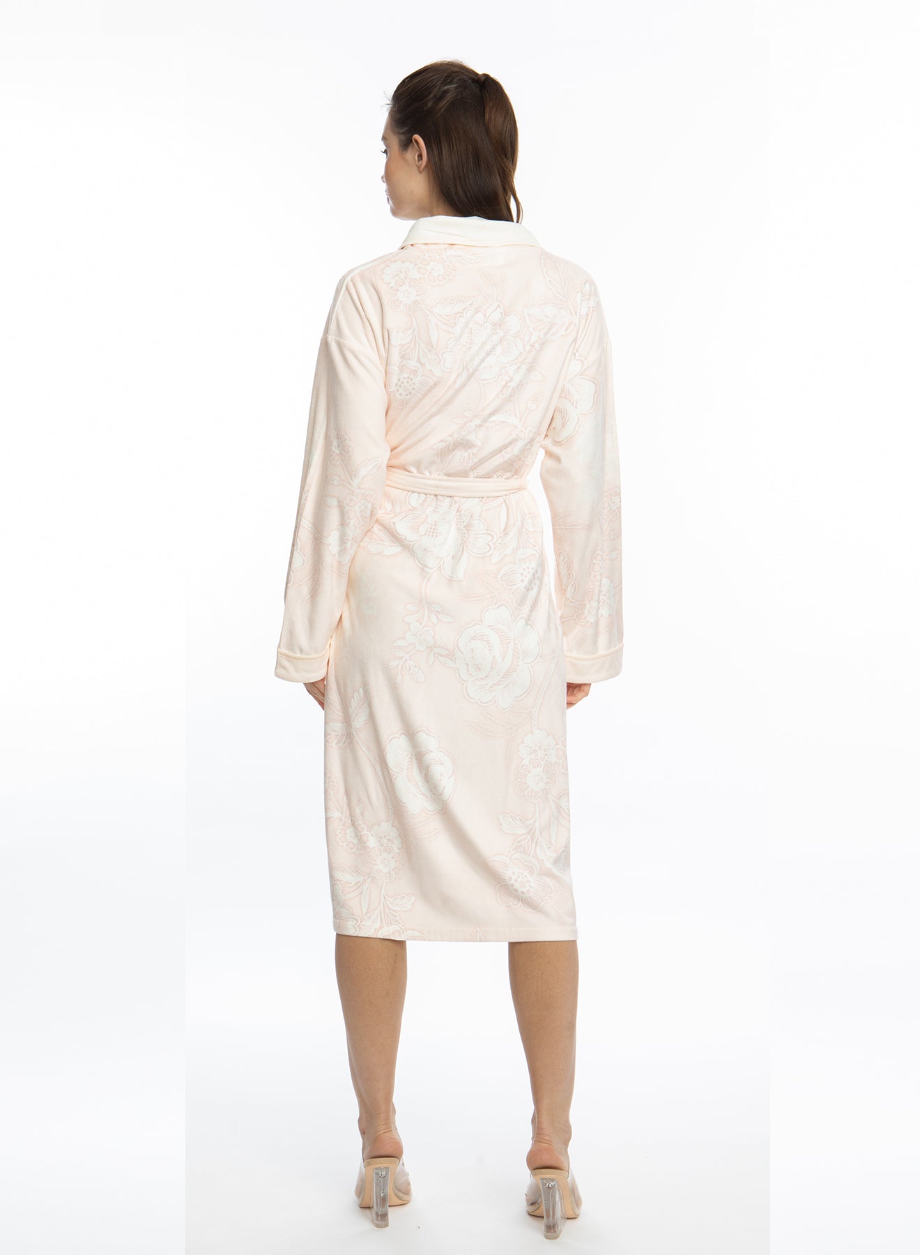 Bliss Rose Gold Long Robe