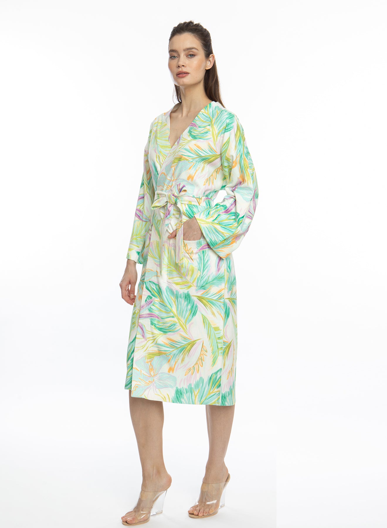 Bahamas Green Kimono