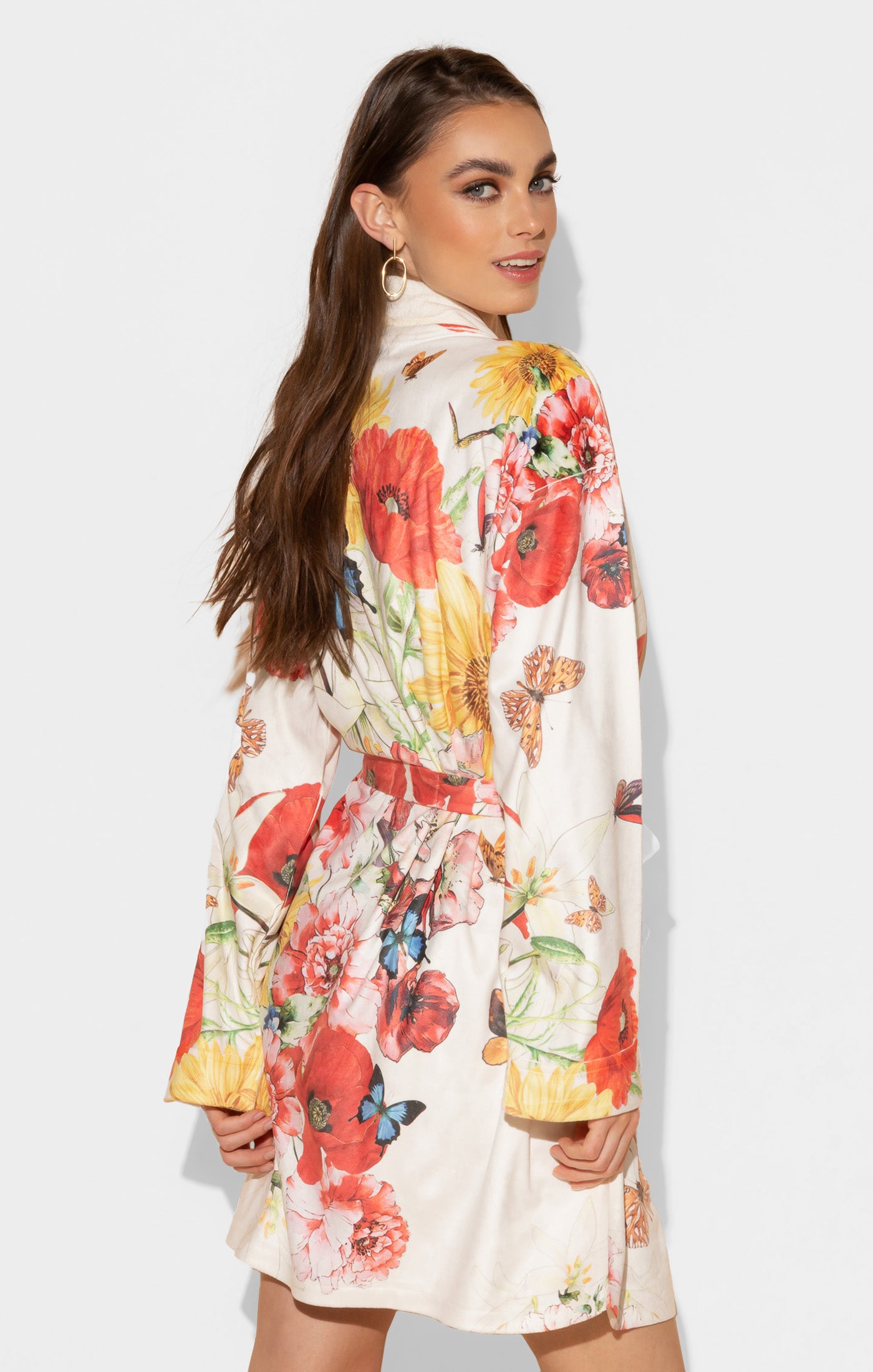 Bouquet Short Robe