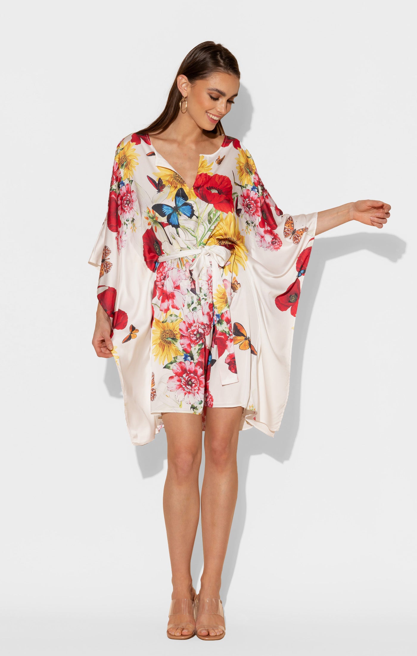 Bouquet Short Caftan