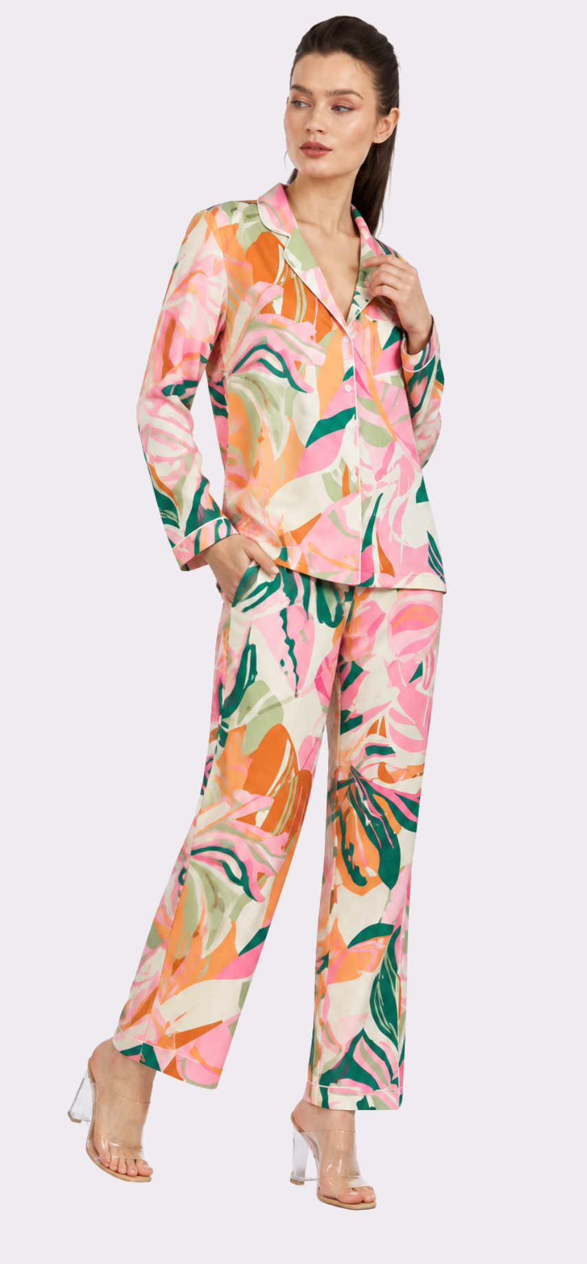 Miami Vibes Long PJ Pants