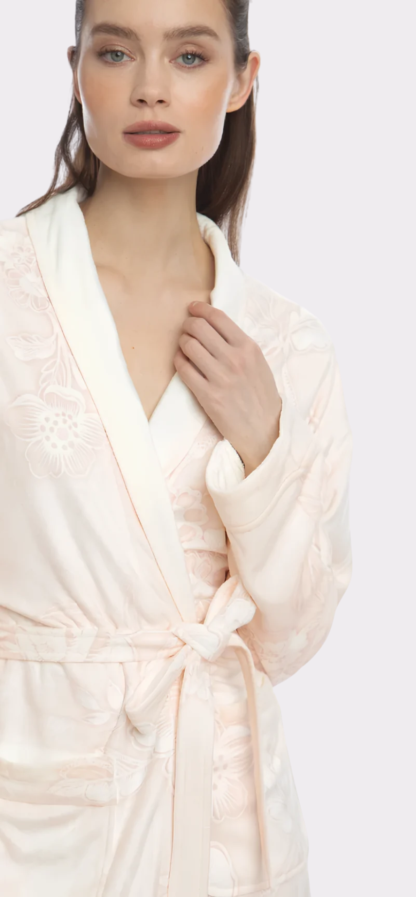 Bliss Rose Gold Long Robe