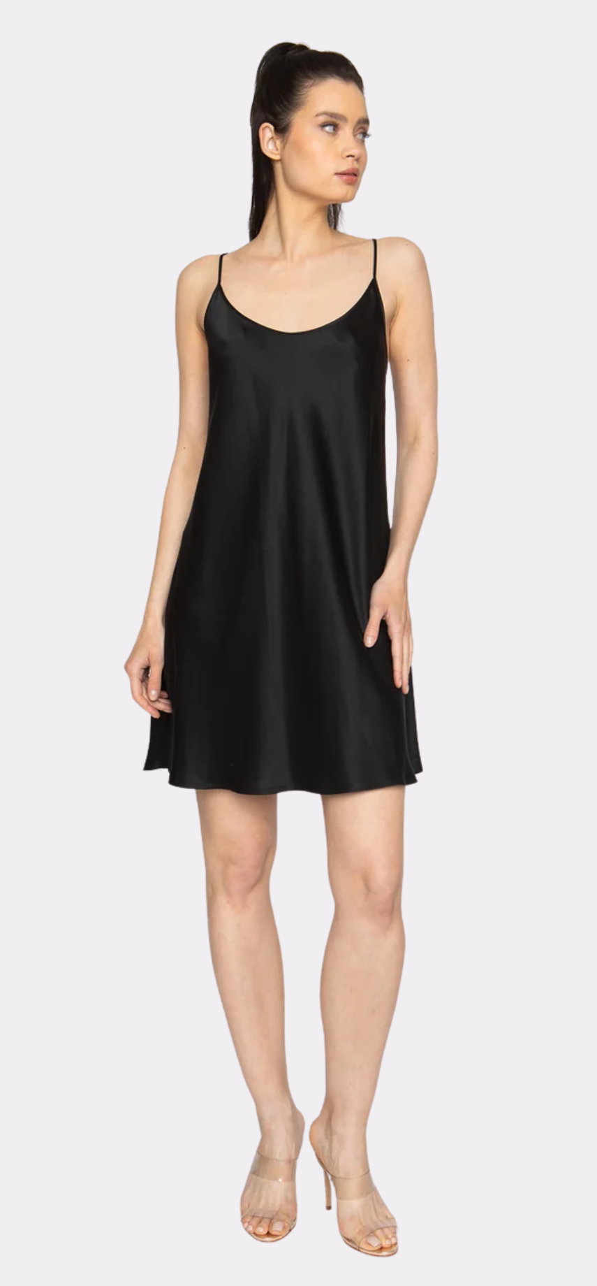 Noir Short Chemise