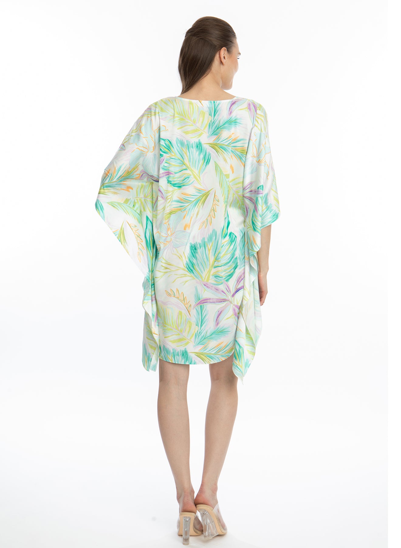 Bahamas Green Short Caftan