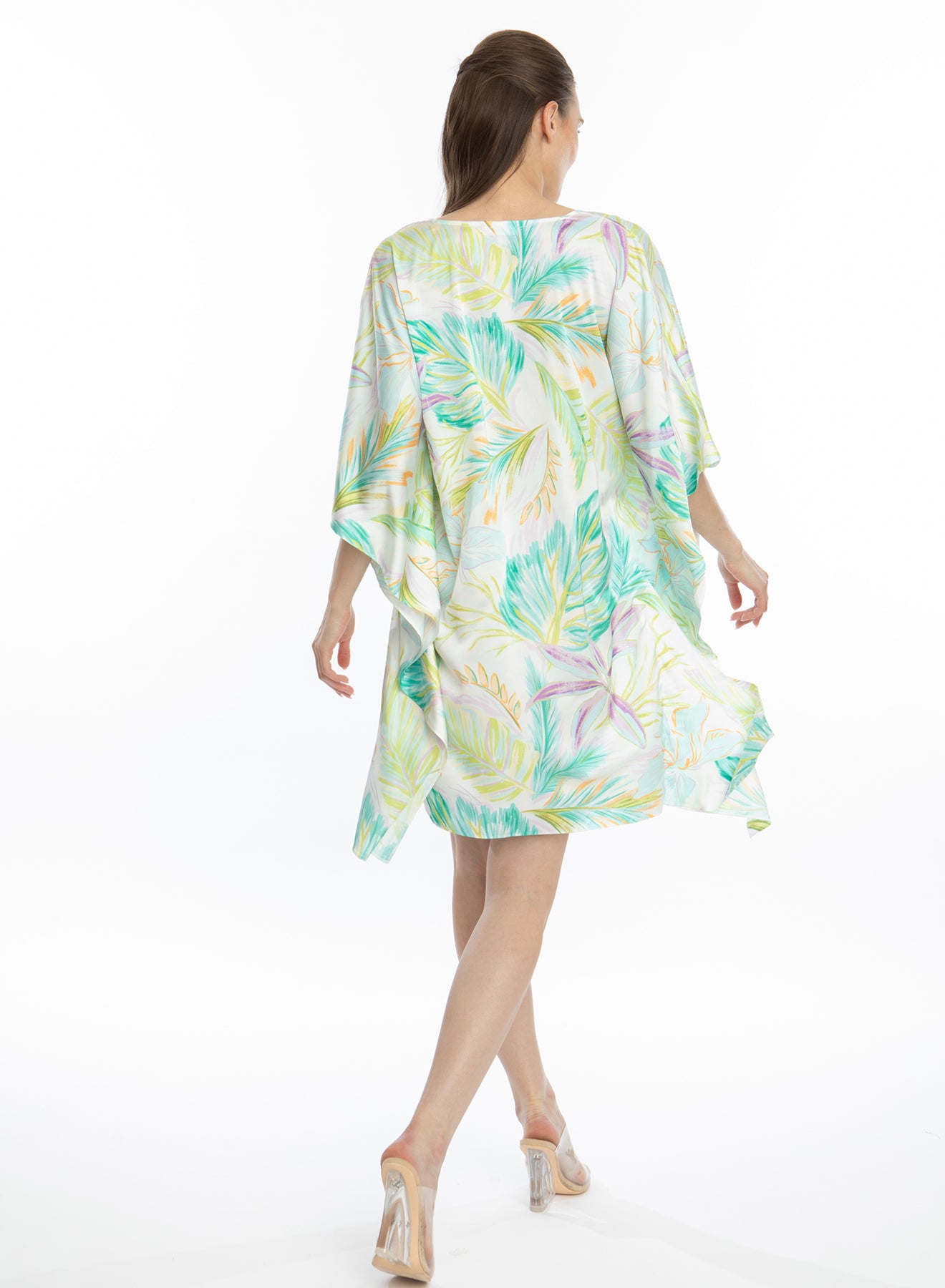 Bahamas Green Short Caftan