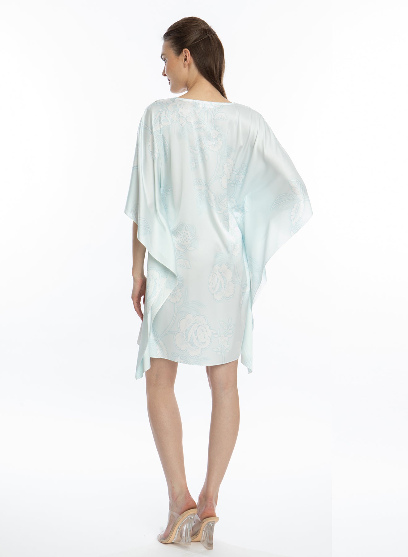 Bliss Arctic Blue Short Caftan