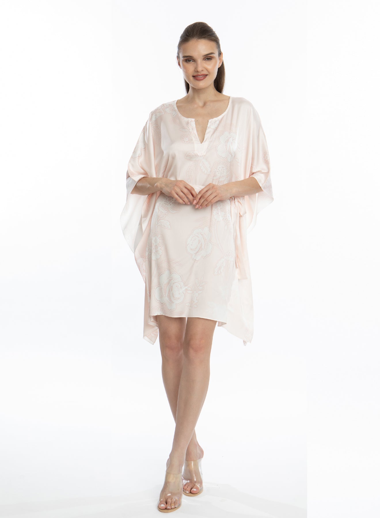 Bliss Rose Gold Short Caftan