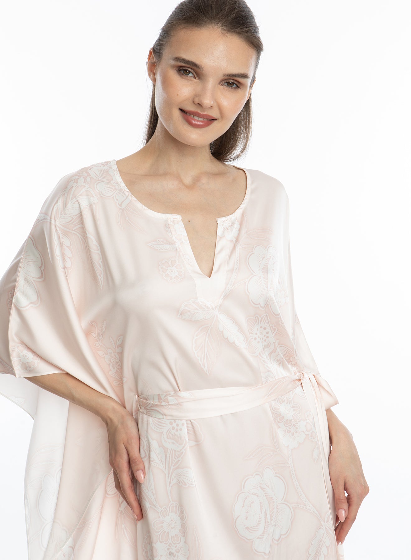 Bliss Rose Gold Short Caftan