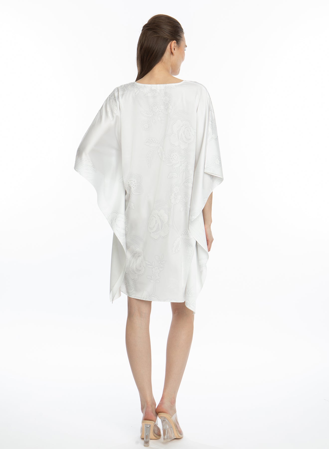 Bliss Angel White Short Caftan