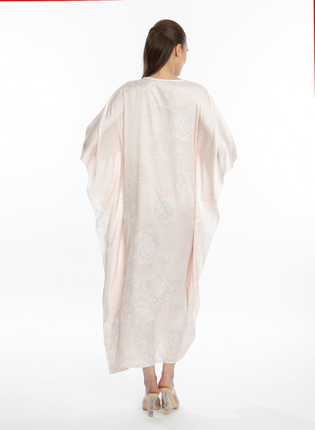 Bliss Rose Gold Long Caftan