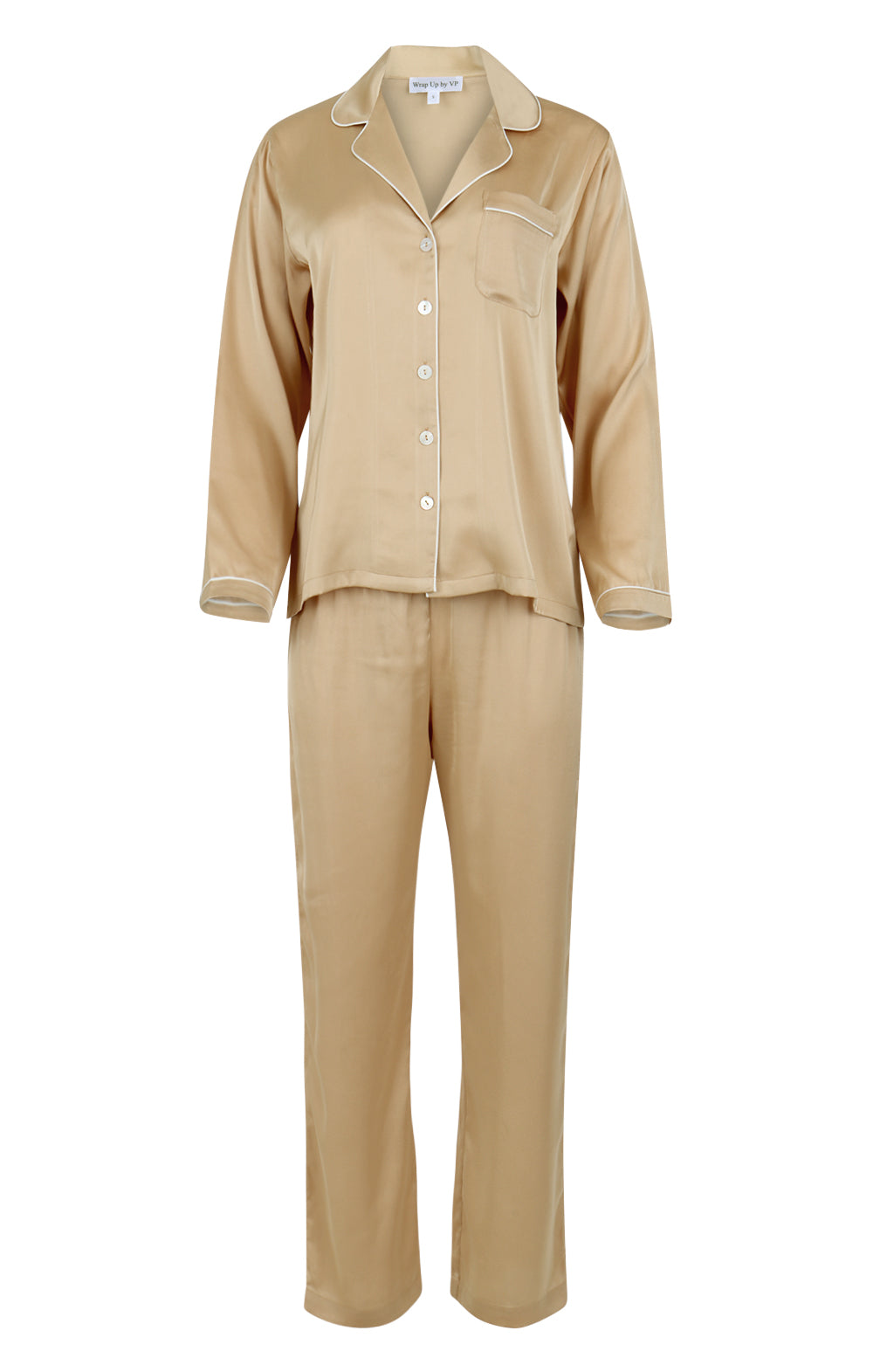 Champagne Long PJ Set