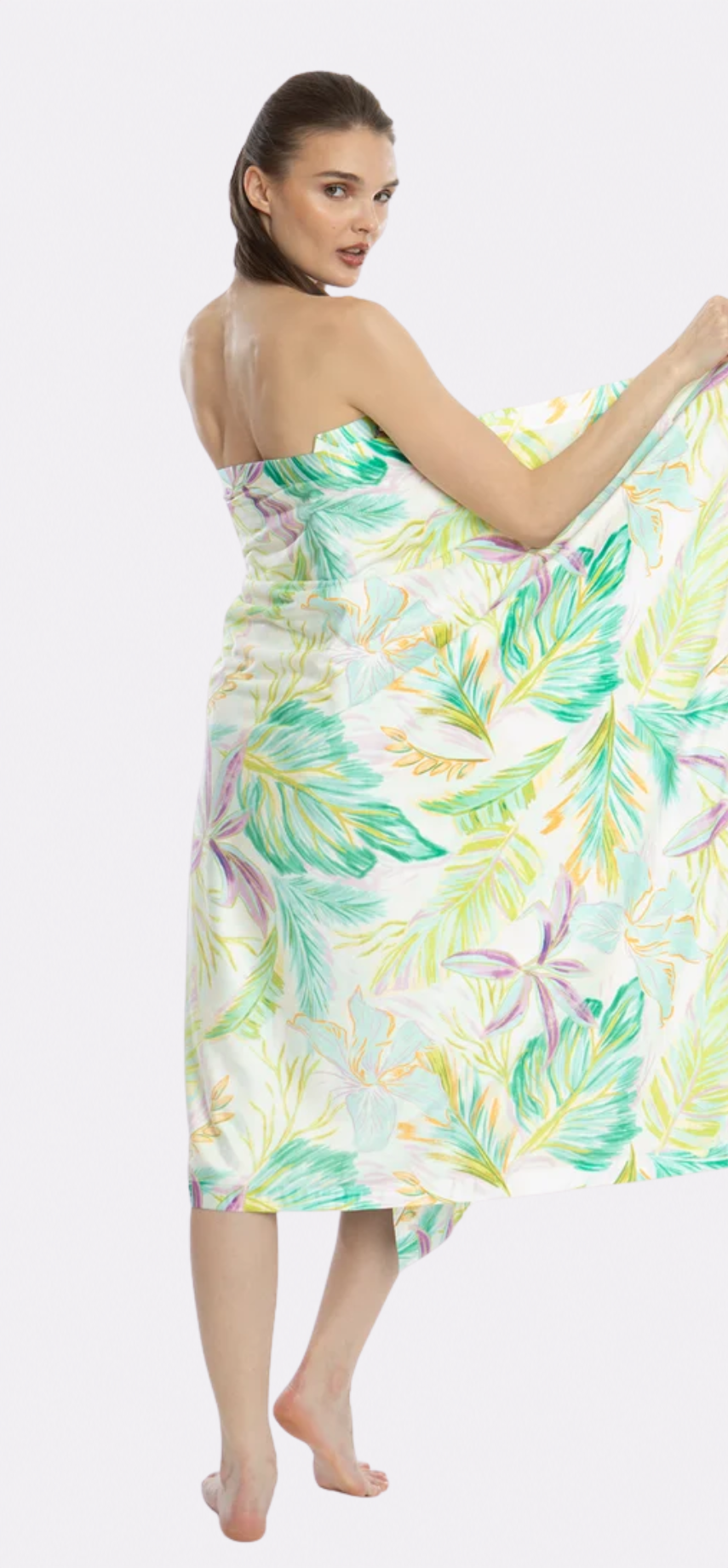 Bahamas Green Blanket Towel