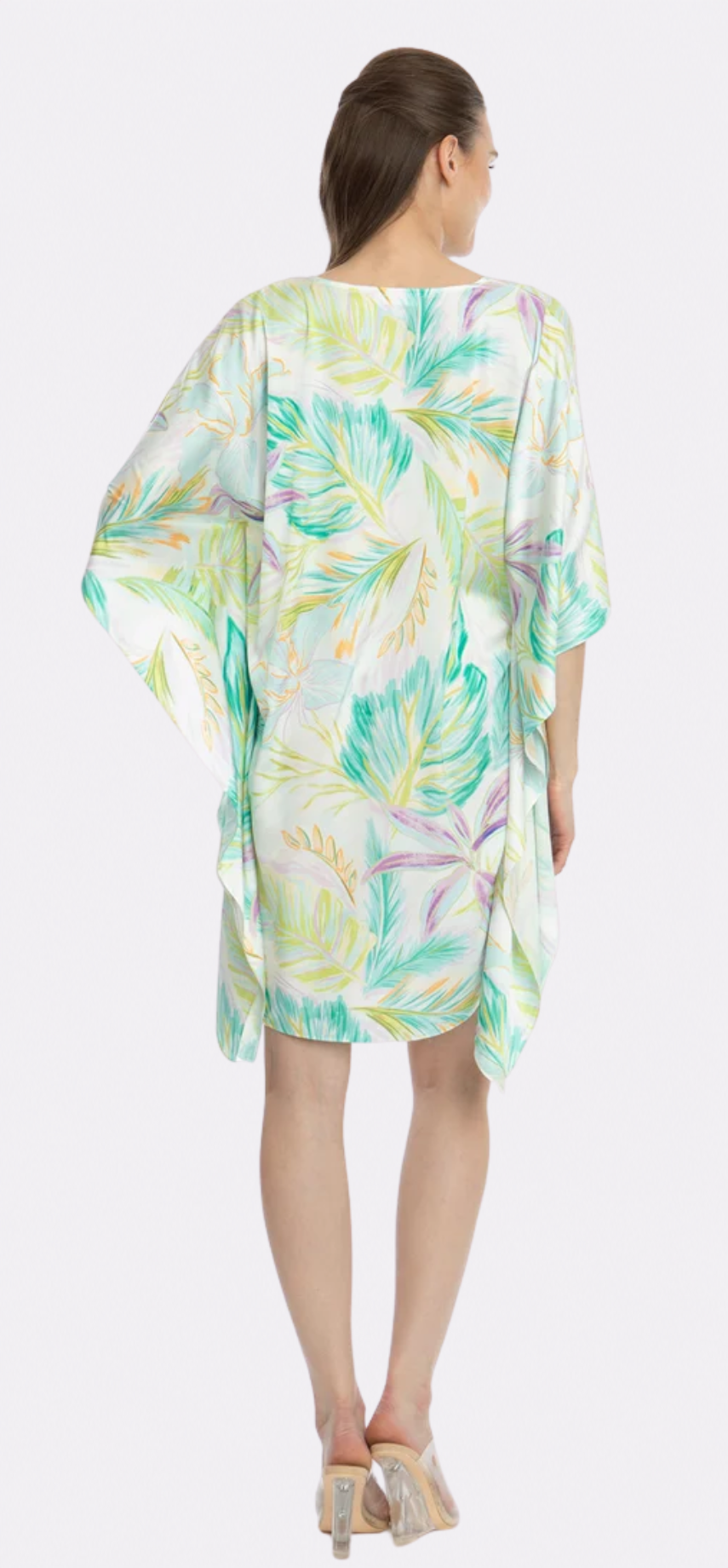 Bahamas Green Short Caftan