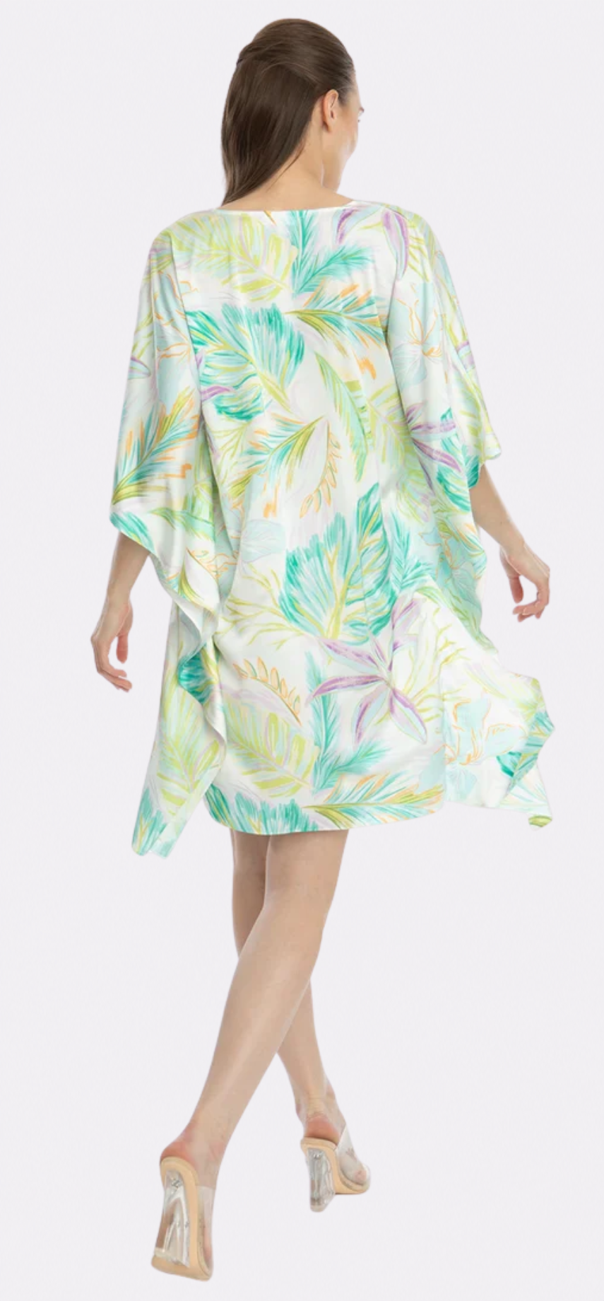 Bahamas Green Short Caftan