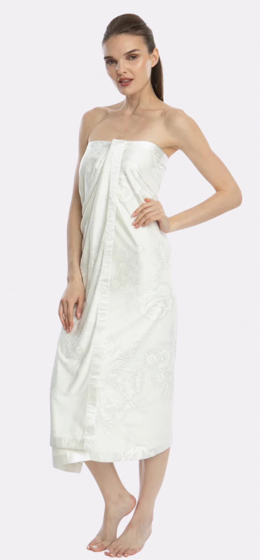 Bliss Angel White Blanket Towel