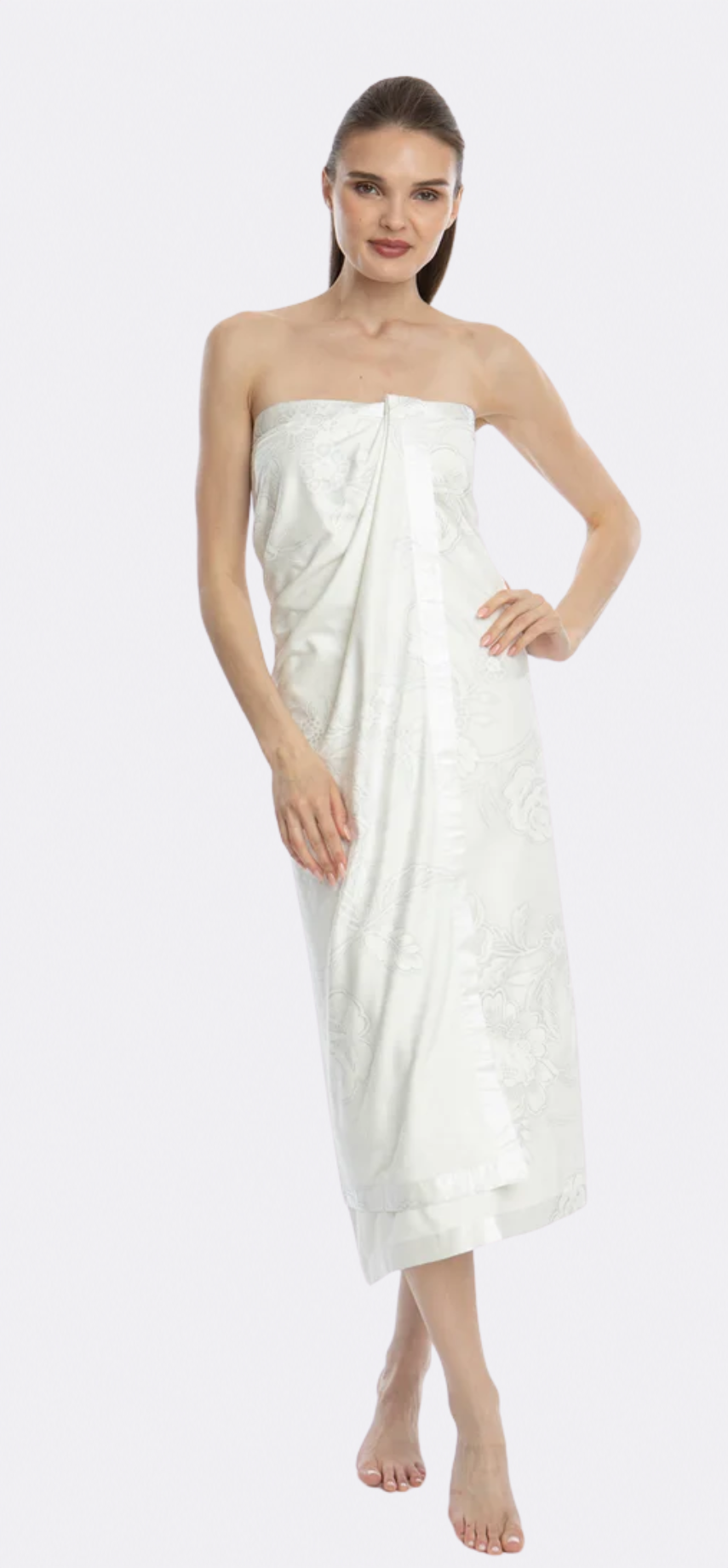 Bliss Angel White Blanket Towel