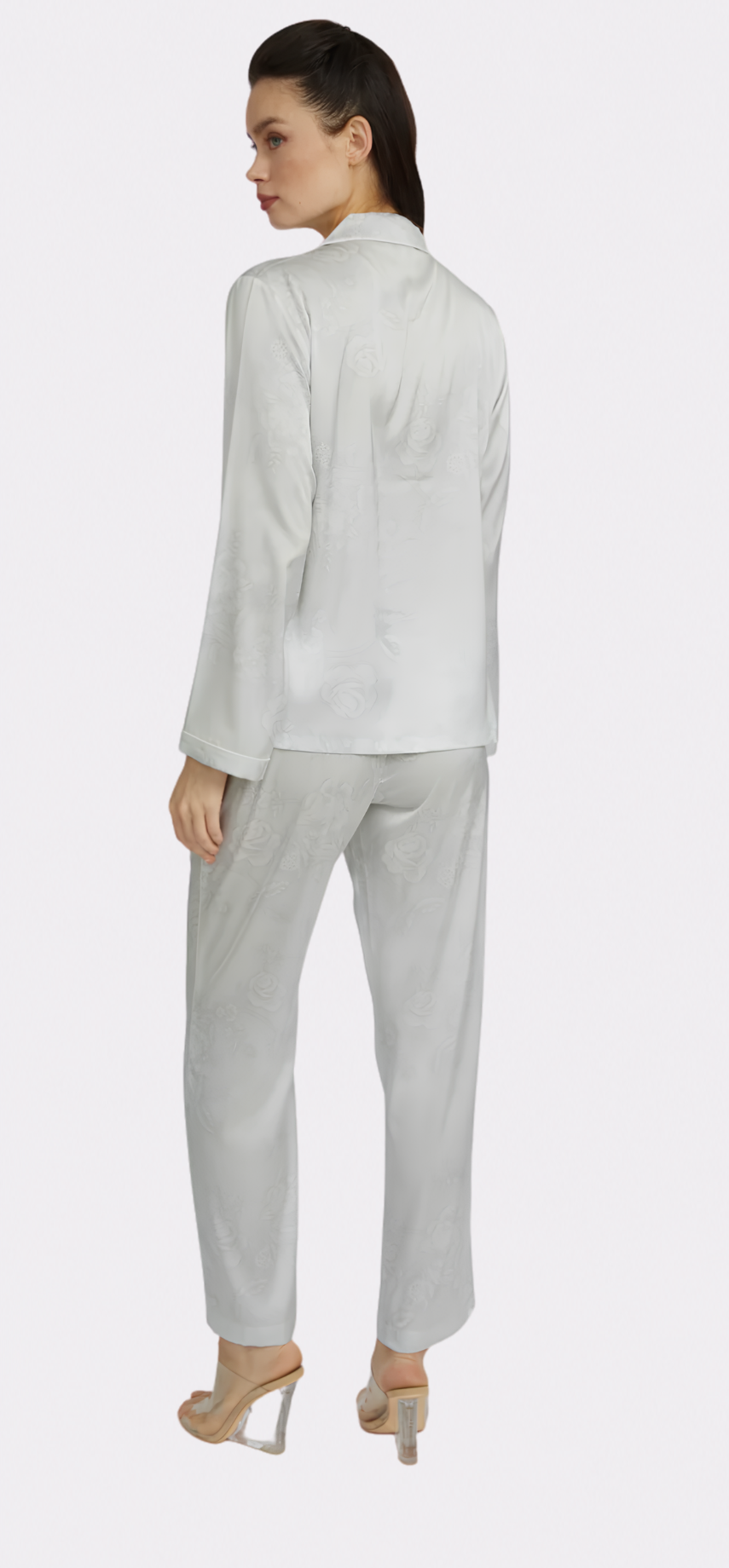 Bliss Angel White Long PJ Set