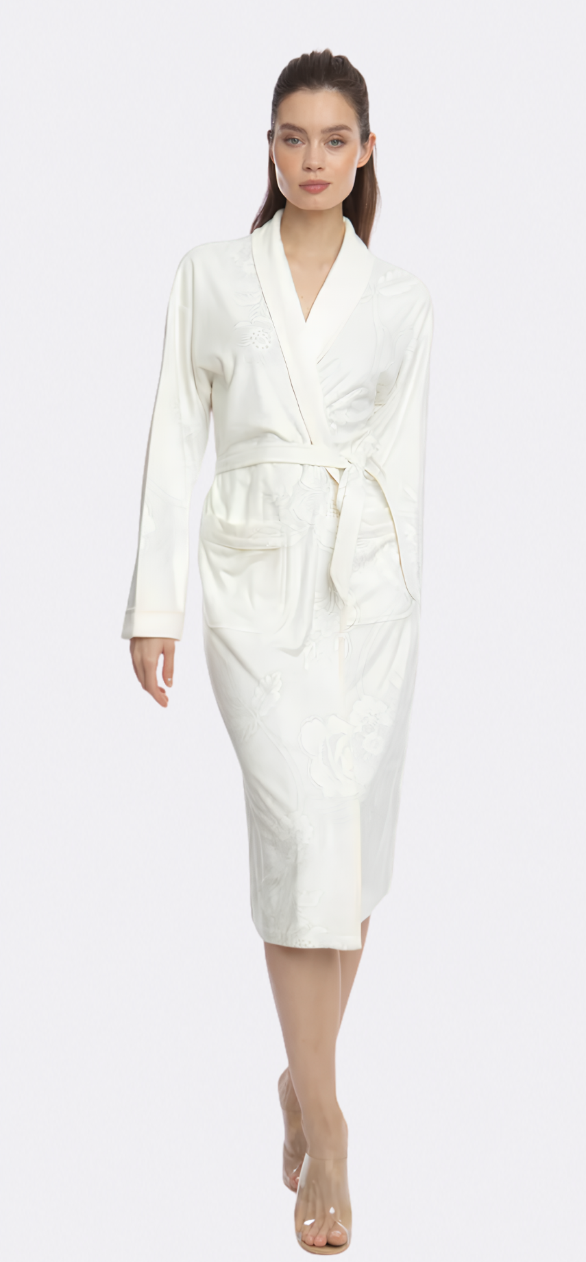 Bliss Angel White Long Robe