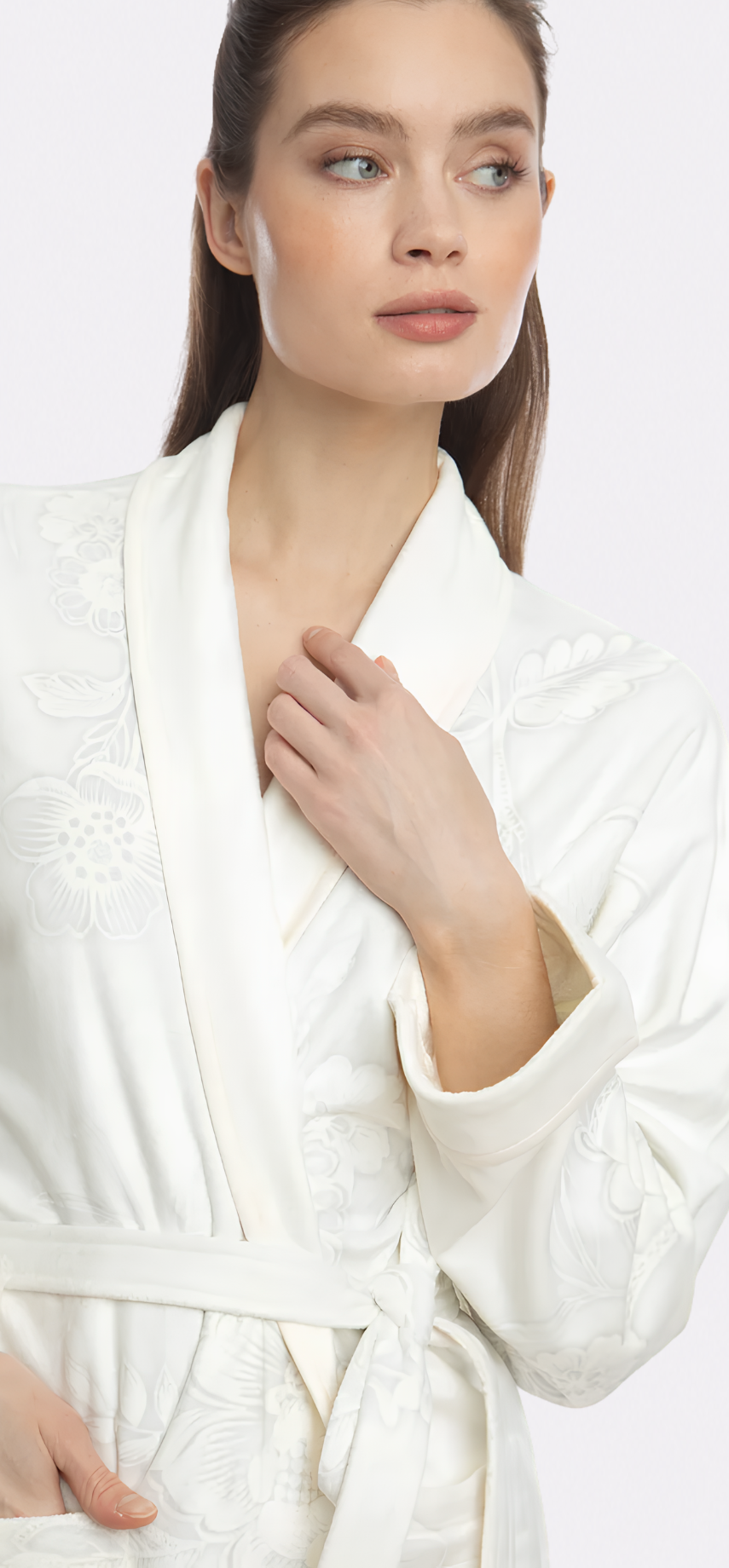 Bliss Angel White Long Robe