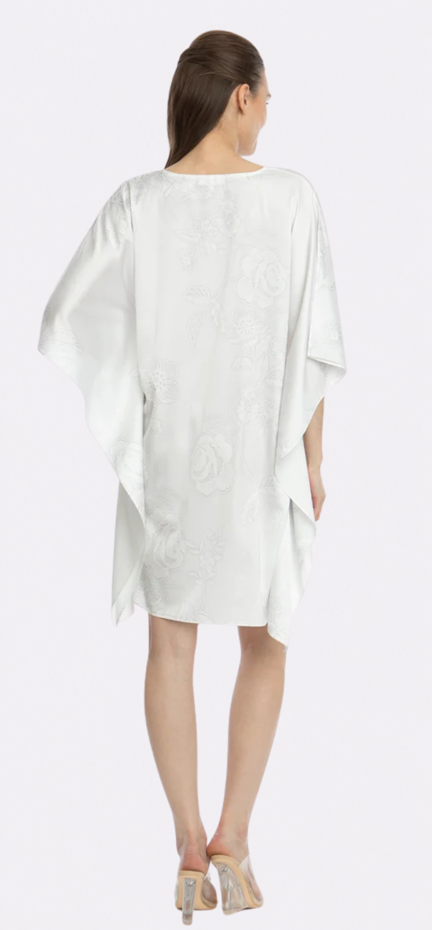 Bliss Angel White Short Caftan
