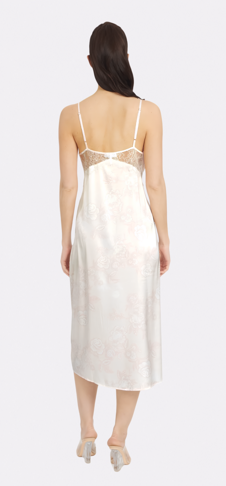 Bliss Rose Gold Lace Dress