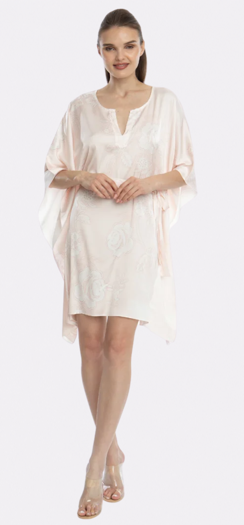Bliss Rose Gold Short Caftan