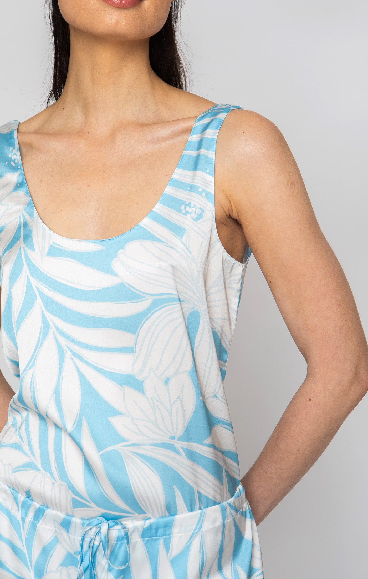 Blue Hawaii Tank Top