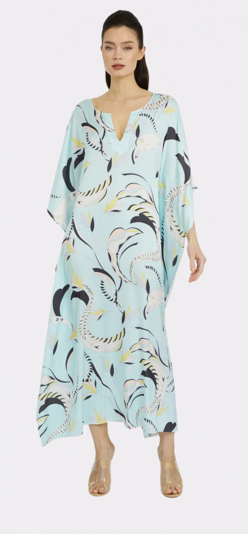 Blue Lagoon Long Caftan