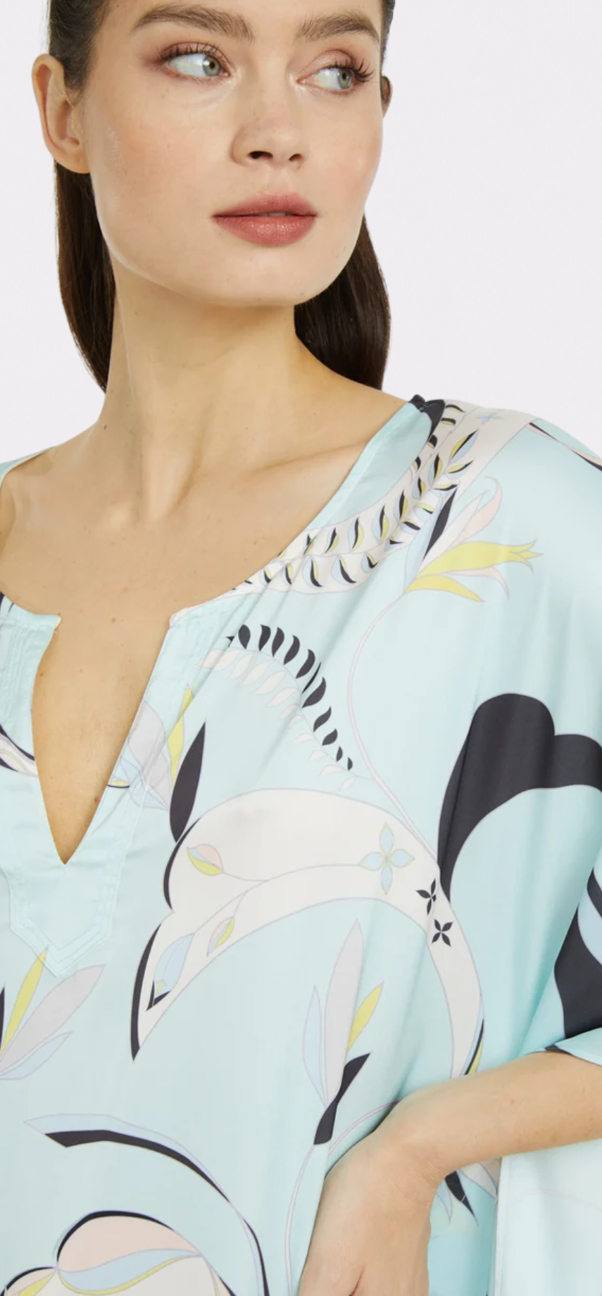 Blue Lagoon Long Caftan