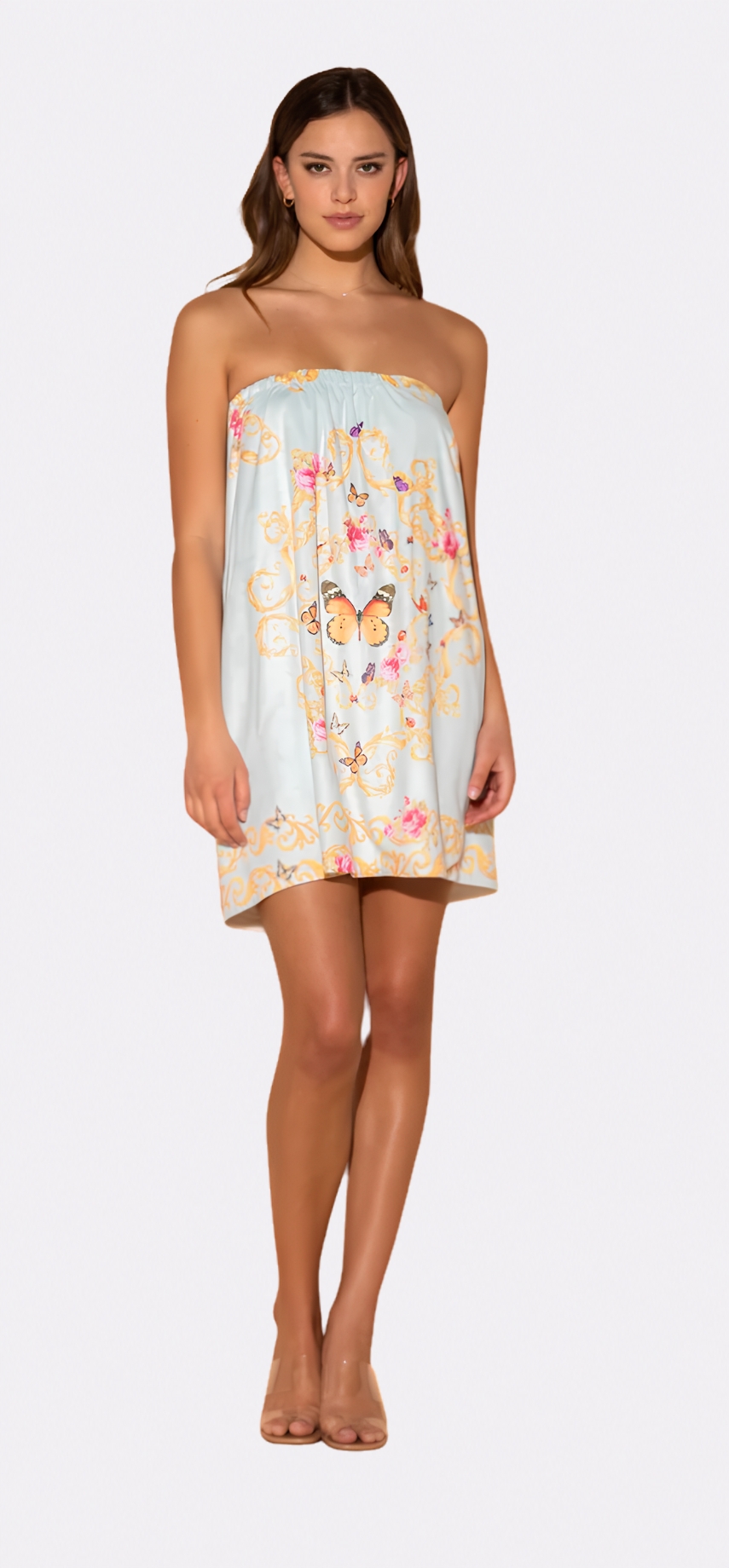 Blue Butterflies Spa Wrap