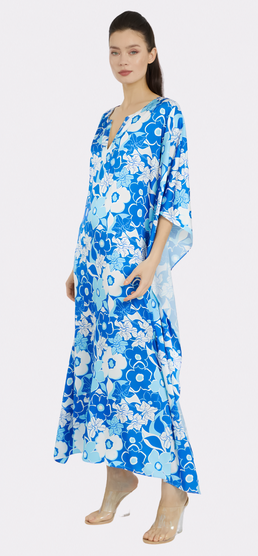 Blue Crush Long Caftan