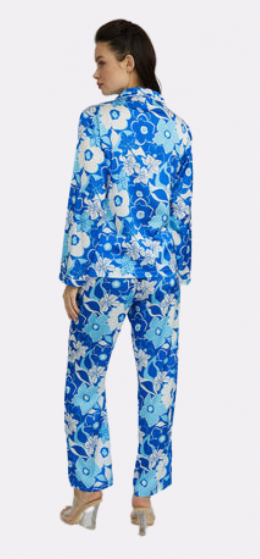 Blue Crush Long PJ Set